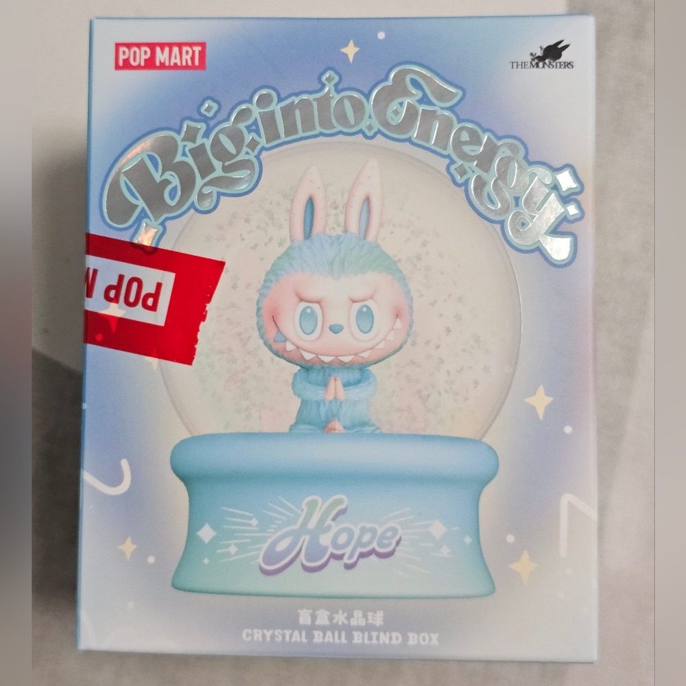 LABUBU (Sealed) - POP MART The Monsters Big Into Energy Crystal Ball Blind Box